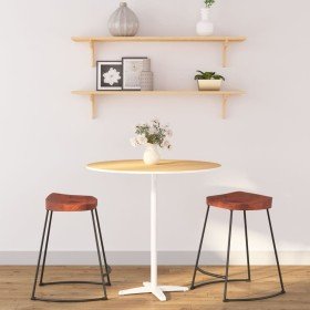 Taburetes de bar Gavin 2 uds madera mango maciza 45x38x53 cm Taburetes de bar Gavin 2 uds madera mango maciza 45x38x53 cm