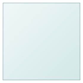 Superficie de mesa vidrio templado transparente 30x30 cm Superficie de mesa vidrio templado transparente 30x30 cm