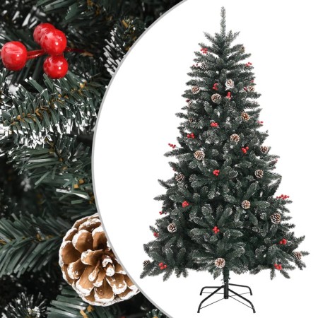 Árbol de Navidad artificial con soporte PVC verde 150 cm en Arboles de navidad | Comprar online en Foro24