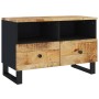 Mueble de TV madera maciza de mango 70x33x46 cm