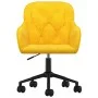 Drehbare Esszimmerstühle, 2 Stück, gelber Samt von vidaXL, Essstühle - Ref: Foro24-3103428, Preis: 149,85 €, Rabatt: %