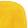 Drehbare Esszimmerstühle, 2 Stück, gelber Samt von vidaXL, Essstühle - Ref: Foro24-3103428, Preis: 149,85 €, Rabatt: %