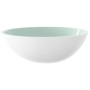 Lavabo de vidrio blanco 50x37x14 cm