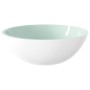 Lavabo de vidrio blanco 50x37x14 cm