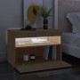 TV-Schränke mit LED-Leuchten 2 Stück Sonoma-Eiche 60x35x40 cm von vidaXL, TV-Möbel - Ref: Foro24-804416, Preis: 84,18 €, Raba...