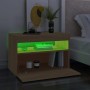 TV-Schränke mit LED-Leuchten 2 Stück Sonoma-Eiche 60x35x40 cm von vidaXL, TV-Möbel - Ref: Foro24-804416, Preis: 84,18 €, Raba...