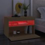 TV-Schränke mit LED-Leuchten 2 Stück Sonoma-Eiche 60x35x40 cm von vidaXL, TV-Möbel - Ref: Foro24-804416, Preis: 84,18 €, Raba...