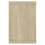 Cube wall shelf 6 units Sonoma oak plywood 60x15x23 cm by vidaXL, Shelves and shelves - Ref: Foro24-807144, Price: 64,72 €, D...