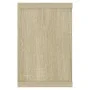 Cube wall shelf 6 units Sonoma oak plywood 60x15x23 cm by vidaXL, Shelves and shelves - Ref: Foro24-807144, Price: 60,90 €, D...