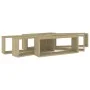 Cube wall shelf 6 units Sonoma oak plywood 60x15x23 cm by vidaXL, Shelves and shelves - Ref: Foro24-807144, Price: 60,90 €, D...