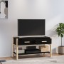 Mueble para TV madera contrachapada negro 82x38x45 cm en Muebles TV | Comprar online en Foro24
