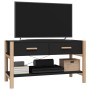 Mueble para TV madera contrachapada negro 82x38x45 cm en Muebles TV | Comprar online en Foro24