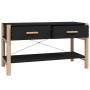 Mueble para TV madera contrachapada negro 82x38x45 cm en Muebles TV | Comprar online en Foro24