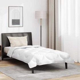 Edredón con Cojín 2 pcs Blanco 155 x 220 cm Microfibra