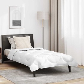 Edredón con Cojín 2 pcs Blanco 155 x 200 cm Microfibra