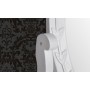 Tocador con espejo abatible ovalado de MDF de vidaXL, Tocadores para dormitorios - Ref: Foro24-60627, Precio: 46,23 €, Descue...