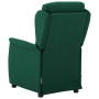 Silla de masaje Verde oscuro 67.5 x 93.5 x 101.5 cm tela