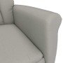 Silla de masaje Gris claro 70.5 x 96.5 x 95 cm Poliéster