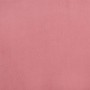 Reposapiés de terciopelo rosa 78x56x32 cm