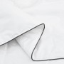 Juego de edredón de invierno 3 pcs Blanco 260 x 220 cm