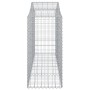Gabionenkörbe 12 Stück Bogenform Eisen 200x50x120/140 cm von vidaXL, Töpfe und Pflanzgefäße - Ref: Foro24-3145671, Preis: 1,0...