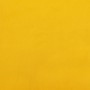 Banco de terciopelo amarillo 100x35x41 cm