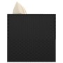 Garden lounger sofa with black synthetic rattan cushions by vidaXL, Loungers - Ref: Foro24-319562, Price: 225,06 €, Discount: %