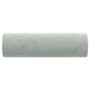 Cojines decorativos 2 uds terciopelo gris claro Ø15x50 cm