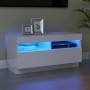 TV-Schrank mit strahlend weißen LED-Leuchten 80x35x40 cm von vidaXL, TV-Möbel - Ref: Foro24-804451, Preis: 76,25 €, Rabatt: %