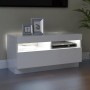 TV-Schrank mit strahlend weißen LED-Leuchten 80x35x40 cm von vidaXL, TV-Möbel - Ref: Foro24-804451, Preis: 76,25 €, Rabatt: %