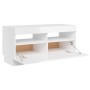 TV-Schrank mit strahlend weißen LED-Leuchten 80x35x40 cm von vidaXL, TV-Möbel - Ref: Foro24-804451, Preis: 76,25 €, Rabatt: %