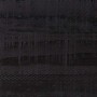 Zapatero de madera maciza de pino negro 75x40x110 cm