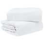 Juego de edredón de invierno con almohada 3 pcs Blanco 200 x