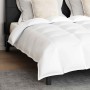 Juego de edredón de invierno con almohada 3 pcs Blanco 200 x