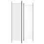 Biombo divisor de 3 paneles de tela blanco 150x200 cm en Divisores de ambientes | Comprar online en Foro24