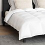 Juego de edredón de invierno con almohada 3 pcs Blanco 240 x