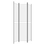 Biombo divisor de 3 paneles de tela blanco 150x220 cm en Divisores de ambientes | Comprar online en Foro24
