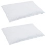Juego de edredón de invierno con almohada 3 pcs Blanco 260 x