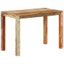 Mesa de comedor madera maciza reciclada 110x55x76 cm