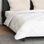Edredón con almohada 3 pcs Blanco 200 x 200 cm Microfibra