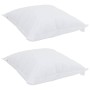 Edredón con almohada 3 pcs Blanco 240 x 220 cm Microfibra