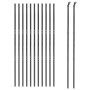 Anthrazitgraues Drahtgitter 1,6x25 m von vidaXL, Zaunpaneele - Ref: Foro24-153964, Preis: 194,08 €, Rabatt: %