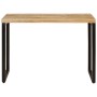 Mesa de comedor madera maciza de mango 110x50x76 cm en Mesas de cocina y de comedor | Comprar online en Foro24