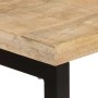 Mesa de comedor madera maciza de mango 110x50x76 cm en Mesas de cocina y de comedor | Comprar online en Foro24