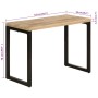 Mesa de comedor madera maciza de mango 110x50x76 cm en Mesas de cocina y de comedor | Comprar online en Foro24