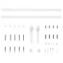 Puerta corredera con herrajes madera maciza de pino 90x210 cm de vidaXL, Puertas - Ref: Foro24-3203011, Precio: 183,34 €, Des...