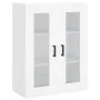 Aparador alto madera contrachapada blanco 69,5x34x180 cm de vidaXL, Aparadores - Ref: Foro24-3198657, Precio: 179,13 €, Descu...
