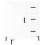 Aparador alto madera contrachapada blanco 69,5x34x180 cm de vidaXL, Aparadores - Ref: Foro24-3198657, Precio: 179,13 €, Descu...
