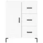Aparador alto madera contrachapada blanco 69,5x34x180 cm de vidaXL, Aparadores - Ref: Foro24-3198657, Precio: 179,13 €, Descu...