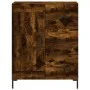 Hohes Sideboard aus geräuchertem Eichensperrholz, 69,5 x 34 x 180 cm von vidaXL, Sideboards - Ref: Foro24-3198662, Preis: 179...